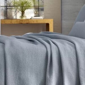 Matouk Pacific Coverlet in Pool